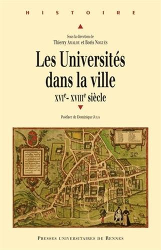Les  universités dans la ville