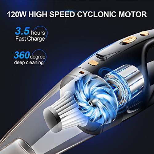 Winjoy-Handheld-Vacuum-Cordless-Rechargeable-120W-9Kpa-Powerful-Suction-Car-Vacuum-with-Stainless-Steel-HEPA-Filter-Wet-Dry-Portable-Household-Quick-Charge-Vacuum-Cleaner-for-Home-Pet-Hair