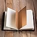 Handmade Leather Notebook Journal – Refillable Notepad for Men & Women to Write In for Daily Use & Travel – Ideal for Gifts, Fountain Pen Writing, Diary - Personal &, Notebooks & Journals
