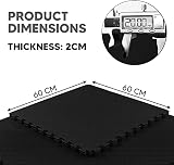 ComFy Mat Extra Thick 2cm Interlocking Puzzle Foam Floor Tiles 80 sq ft view 4