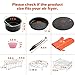 LATTCURE Air Fryer Accessories 11 PCS fit 4.2 qt to 5.8 qt, 8 Inch for 5.8 qt XL Air Fryer, Suitable for Philips, Cozyna, GoWise, and Power Air Fryer