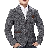 JiaYou Child Kid Boy Casual Slim Fit Blazer Jacket