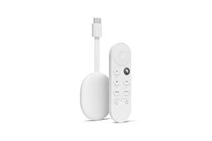 Chromecast with Google TV (HD) - Streaming Stick Entertainment on Your TV with Voice Search - Watch Movies, Shows, and Live T