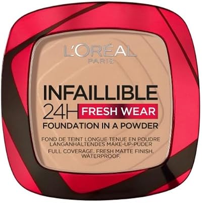 L'Oréal Paris Infallible 24H Fresh Wear Foundation Powder 120 Vanilla