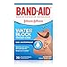 Band-Aid Brand Water Block Waterproof Adhesive Bandages for Minor Cuts and Scrapes, Fingertip and Knuckle, 20 ct