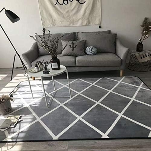 XIEPEI living room bedroom rug, floor mat child crawling mat, entry mat, non-slip mat, combination rug geometric 160CM*240CM