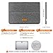 Inateck Sleeve Compatible 13 Inch MacBook Pro 2016-2017, 13.3 Inch MacBook Air/Pro Retina, iPad Pro 12.9 2015/2017 Laptop Sleeve (MP1305) - Grey