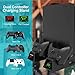 UMTELE Cooling Stand Compatible with Xbox One X/Xbox One S/Xbox One Controller, Vertical Charging Station with 2 Pack 600mAh Batteries & Games Storage, Dual Controller Charging Stationthumb 3