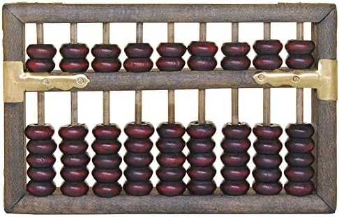 Abacus for Kids Abacus Painted Wood Frame Calculator Math Educational Tool NA9-7