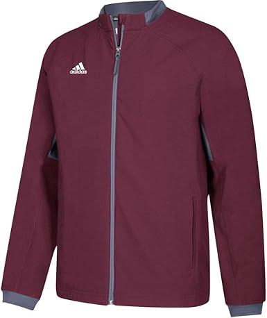 adidas maroon jacket men's