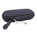Aenllosi Hard Case Replacement for AliveCor Kardia Mobile Wireless 6-Lead ECG/EKG & SnapECG EKG Monitor with Pill Organizer (Black)