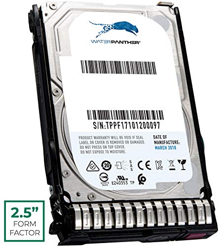 1.2 TB 10K RPM 512n SAS 12Gb/s 2.5-Inch HDD for HP Proliant Servers | Enterprise Hard Drive in G8 G9 Tray Compatible with 872479-B21 781518-B21 EG1200JEHMC 872737-001 - Thumbnail 6