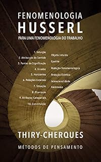 Livro FENOMENOLOGIA - HUSSERL: Para uma fenomenologia do trabalho. (MÉTODOS DE PENSAMENTO)