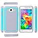 Grand Prime Case, LK [Shock Absorption] Hybrid Dual Layer Armor Defender Protective Case Cover for Samsung Galaxy Grand Prime (Mint)
