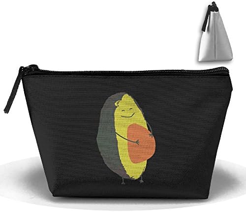 Makeup Pouch Pregnant Avocado Storage Cosmetic Clutch Travel Bag Organizer