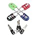 Sure Lock TSA Approved Luggage Locks Mini Size Lock with Keys for Travel, Zinc Alloy Body with Steel Shackle, Key Alike, Key Alike in The Same Package