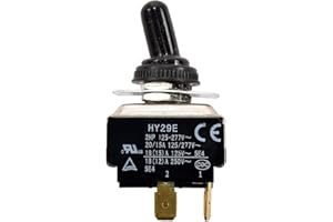 Wooswen HY29E for Exopbar E61 Coffee Machine 4-Pin Rocker Arm Toggle Switch- Lamp, Trailer Restorations, DIY Projects
