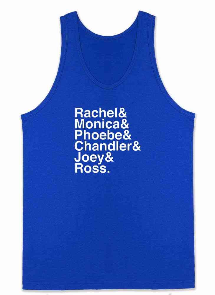  Rachel Monica Phoebe Chandler Joey Ross S T Shirt