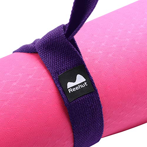 image for REEHUT Yoga Mat Strap, Adjustable Yoga Mat Carrier Holder for Carrying