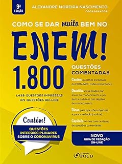 Livro Como se dar muito bem no ENEM: 1.800 questões comentadas