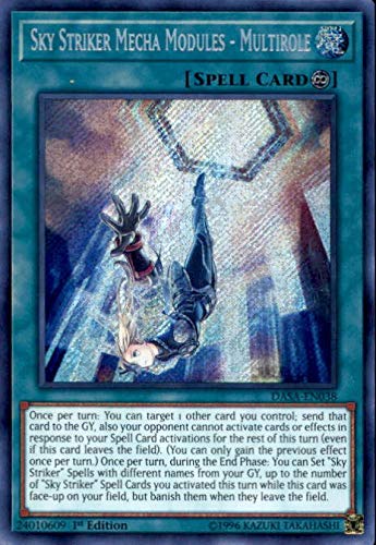 Sky Striker Mecha Modules - Multirole - DASA-EN038 - Secret Rare - 1st Edition
