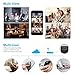 Mini Spy Camera WiFi Hidden Cameras HD 1080P Portable Wireless Small IP Camera Nanny Cam with Interchangeable Lens/Motion Detection for Home Office(Upgraded APP)