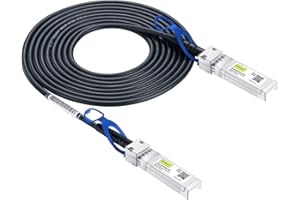 10Gtek 25G SFP28 SFP+ DAC Cable - 25GBASE-CR SFP28 to SFP28 Passive Direct Attach Copper Twinax Cable for Cisco SFP-H25GB-CU3