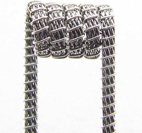 Furipeng Pre-built 316 Tri-twised Clapton Coils 10 piece