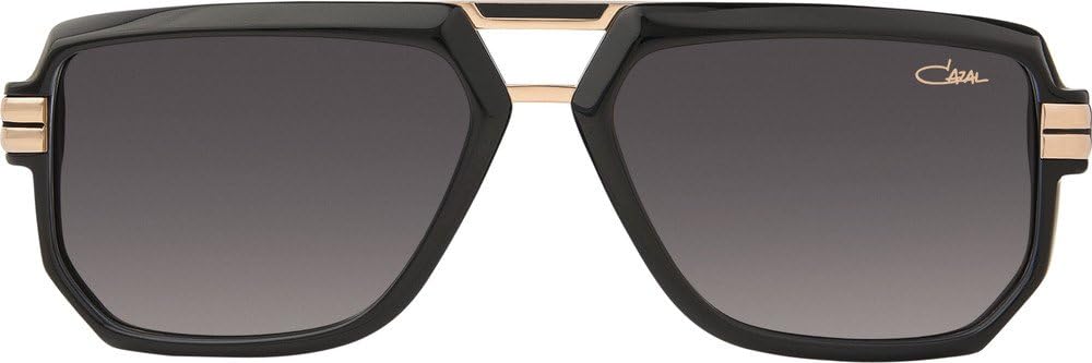 Sunglasses Cazal 6013/3 001 black gold 100% Authentic New Made in Germany
