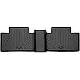 SMARTLINER Custom Fit All Weather 2nd Row Floor Mat Liners Compatible with 2019-2020 Infiniti QX50