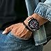 NewWays for Galaxy Watch 46mm Bands, 22mm Soft Leather Replacement Strap for Galaxy Watch 3 45mm, Gear S3 Frontier, Brown
