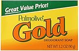 Palmolive Bath Bar Soap, Gold, 3.2 Ounce, 3 Count