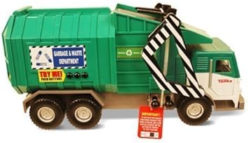 blue tonka garbage truck