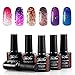 Yaoshun Soak Off Gel Nail Polish Temperature Color Changing Series 6Pcs Sets 10ml Mixed Colors #005