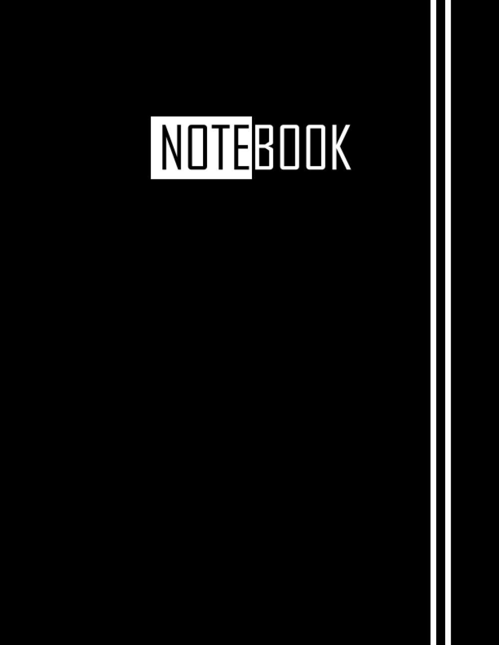 Notebook: White&Black notebook d1, Notebook For Girls And Boys, Journal, Notebook for writing notes, Notebook to study, For college, Organizer