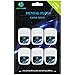 ECCO PURE Dental Floss 6-Pack Premium Quality | Fresh Mint | Waxed | Shred Resistant | Silky Smooth Texture | 50m x Count 6-Pack