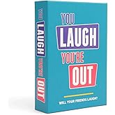 DSS Games You Laugh You're Out - The Official Family Game Where If You Laugh, You Lose. Great for Big Groups & Kids
