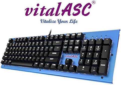 vital-AZ MK USB Backlit Anti-ghosting Mechanical Gaming Keyboard HUE BL