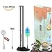 Milk Frother Wand Handheld Electric Whisk Battery Operated Foam Maker Portable Blender Mixer Foamer for Cappuccino Macchiato Coffee Frappe Latte Matcha Hot Chocolate, 2 Whisks Cleaning Brush and Stand