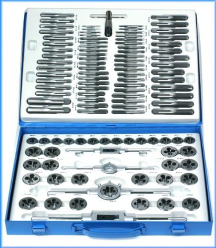 Tap and Die Set, M2-M18, 110-tlg