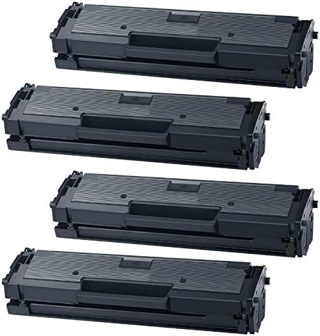 Ezinknow 4 Pack Compatible Replacement for Samsung MLT-D111S (111S) Compatible With Xpress M2022, Xpress M2020W, Xpress 2070FW Printer
