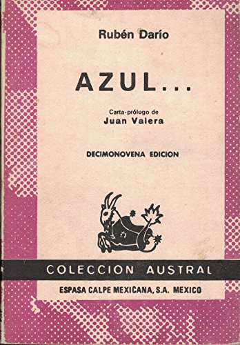 Azul (Coleccion Austral) B000GIO46M Book Cover