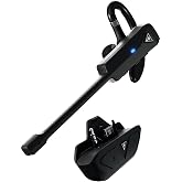 Turtle Beach Recon Air Wireless Gaming Chat Communicator for Xbox, PC | Xbox Series X|S, Xbox One, iOS, Android, Bluetooth, Noise-Cancelling Mic, Rechargeable 10-Hr Battery, USB-C Charging, Black