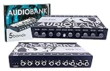 AUDIOBANK AB-EQ5 Five Bank Indash Graphic Equalizer