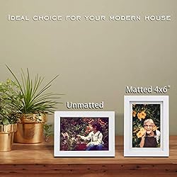 Egofine 5x7 Picture Frame Made of Solid