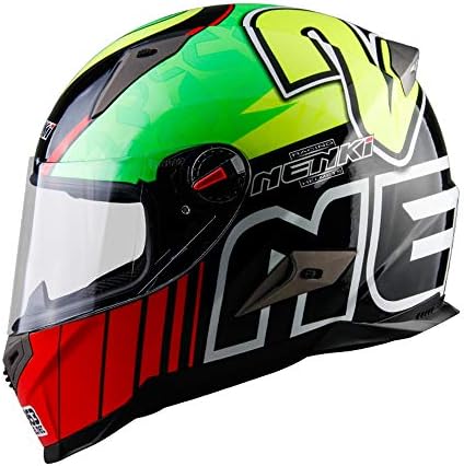 HXZM Full face motorcycle motorcycle crash helmet DOT&ECE 22.05 approved - black vortex (57-64cm),L58~59cm [Energy Class A]