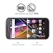 Draws 2.5 D Round Edge Ultrathin HD 9H Hardness Scratch Proof Bubble Free Moto g4 Tempered Glass Screen Protector (Pack of 2)