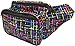 Confetti Black Fanny Pack - Festival Packs for men, women | Cute 80s Retro Waist Bag Fashion Belt Bags