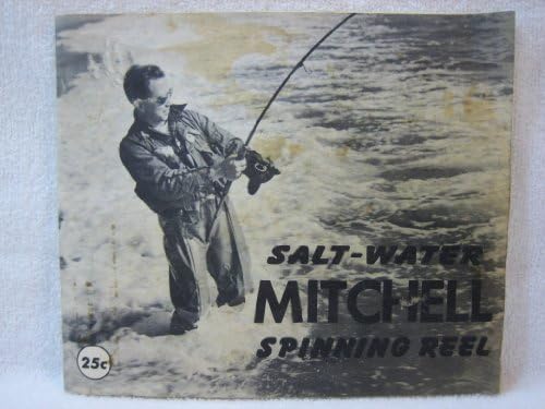 Salt-Water Mitchell Spinning Reel Pamphlet – 1955