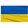 AhfuLife 2 Pcs Ukraine flag 3x5 Ft, Large Ukrainian Flags for Outside - Double Sided with Brass Eyelets for Olympic Party Decorations, Oktoberfest Bar Garden Street Decoration Indoor Outdoor